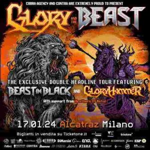 gloryhammer beast in black italia 2024 -2